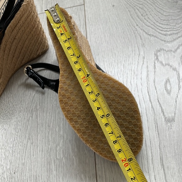 Gucci Platform Sandals Patent Leather Size 36 - Picture 14 of 15